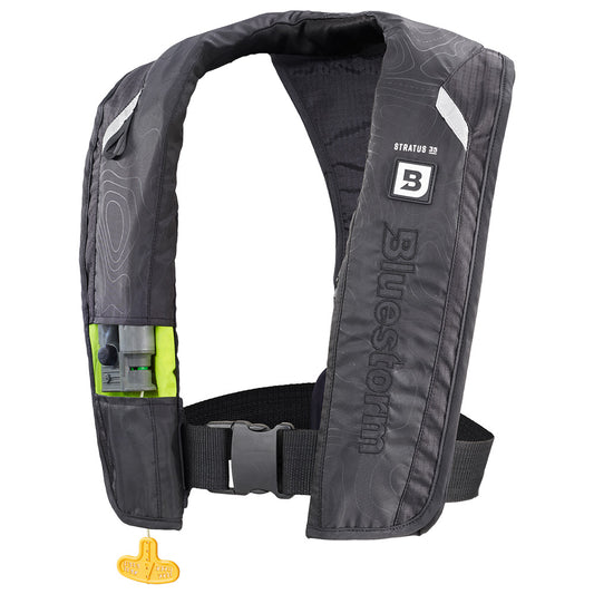 Bluestorm Stratus 35 Auto Type II Inflatable PFD - Apex Black [T1H-19-BLK]