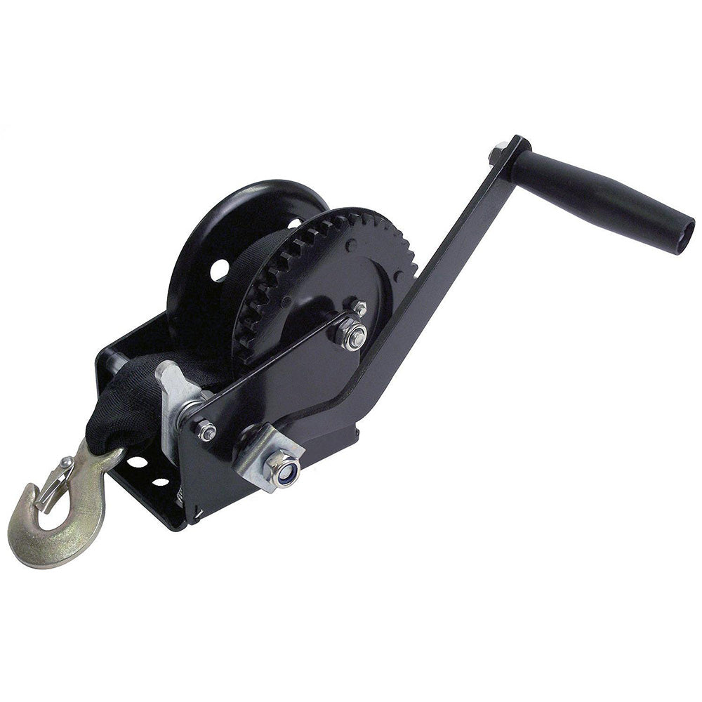 Attwood 1200 lb Single Drive Winch - 2" x 20 Nylon Strap [11149-4]